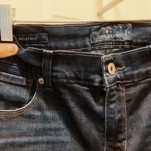 Lucky Brand “Brooke boot” denim jeans
